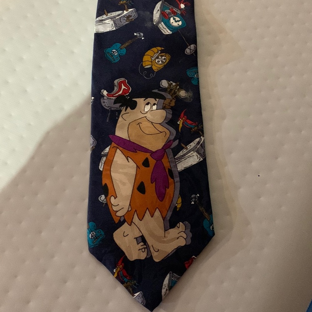 1993 Hanna Barbera Fred Flinstone Tie